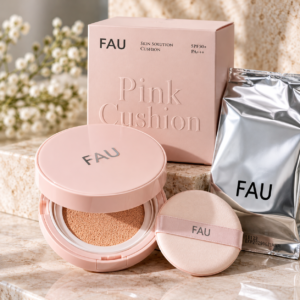 FAU Skin Solution Cushion Pink SPF50+ PA+++ – kreminė pudra-kušonas