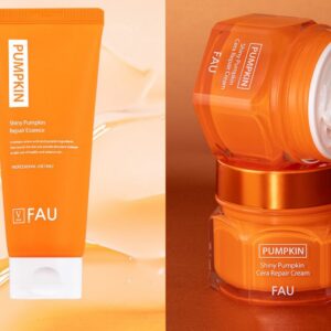 FAU SHINY PUMPKIN REPAIR ESSENCE (serumas) + FAU SHINY CERA REPAIR CREAM