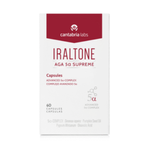 CANTABRIA LABS IRALTONE AGA 5-ALFA SUPREME KAPSULĖS