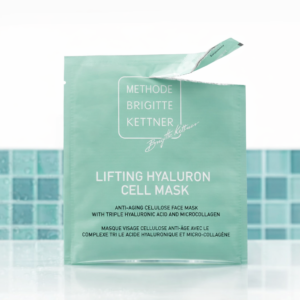 Methode Brigitte Kettner Lifting Hyaluron Cell Mask – stangrinanti veido kaukė su hialuronu ir anti-aging peptidais
