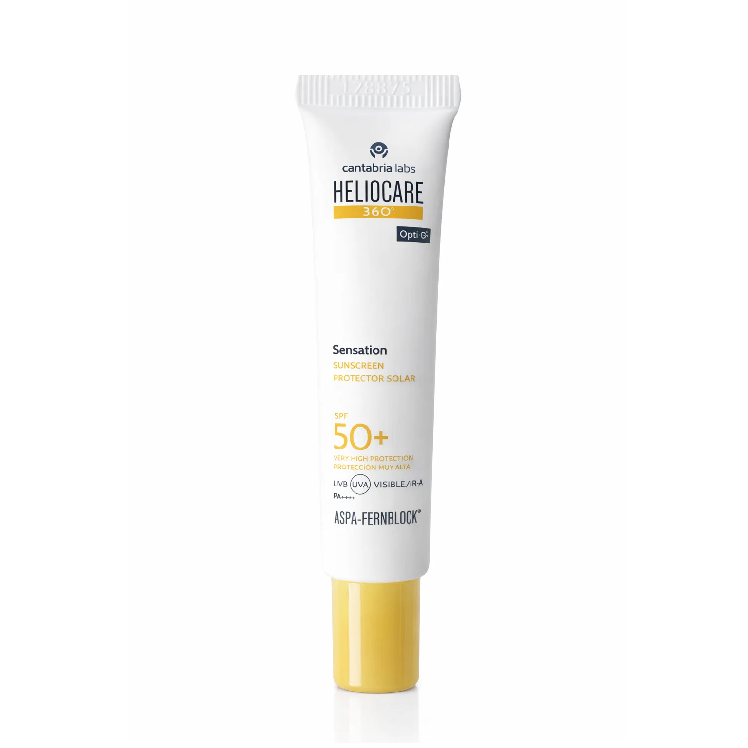 Heliocare 360 Sensation SPF 50 mažas mėginukas 5ml pakuotė