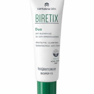 Biretix Duo gelis nuo spuogų mėginukas 2ml – priemonė aknės pažeistai odai