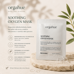 ORGAHUE Soothing Oxygen Mask (mėginukas)